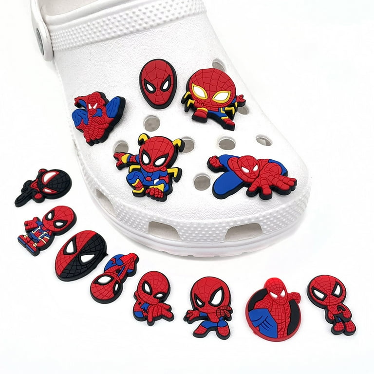 Plenty of assortment charms now available! You can pick what kind of r, spiderman  croc charms