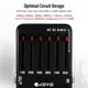 thumbnail image 4 of Ecualizador de guitarra eléctrica EQ Pedal JOYO de 6 bandas JF-11, 4 of 8