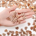 thumbnail image 4 of 1000 Pcs Wood Heart Confetti Rustic Wedding Table Decorations Small Mr Mrs Love Cake Decoration Valentine Gift for Wedding Valentine Party Table Cake Decor(Romantic Style), 4 of 7