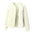 thumbnail image 1 of Lovzfmll Veste Décontractée pour Femmes, Style à Capuche à Manches Longues Coloré Beige, 2TG, 1 of 6