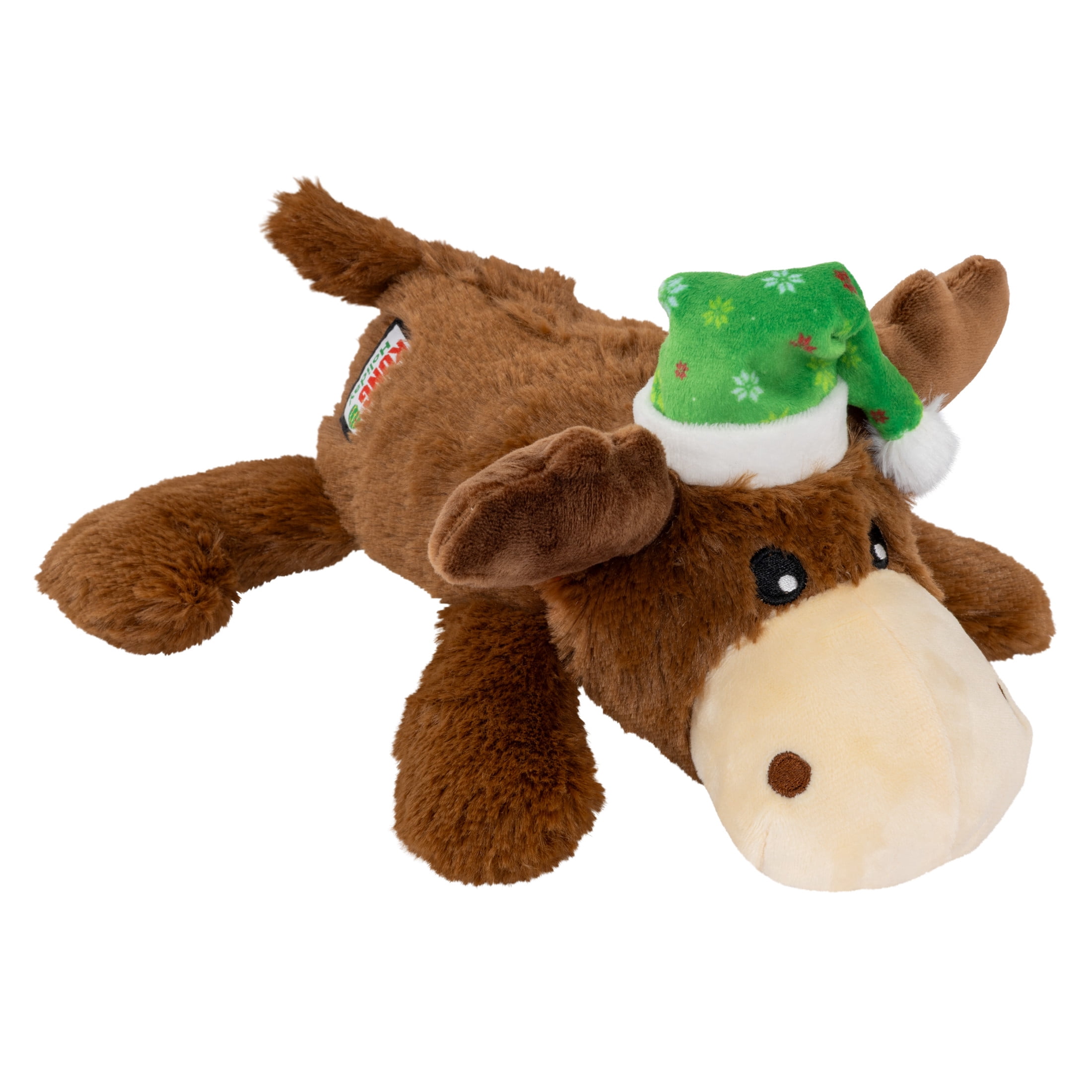 KONG® Holiday Cozie™ Dog Toy, Reindeer, Brown, Medium