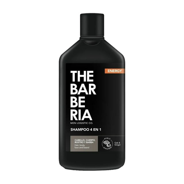 Shampoo The Barberia 4 en 1 cabello, cuerpo, rostro y barba 300 ml