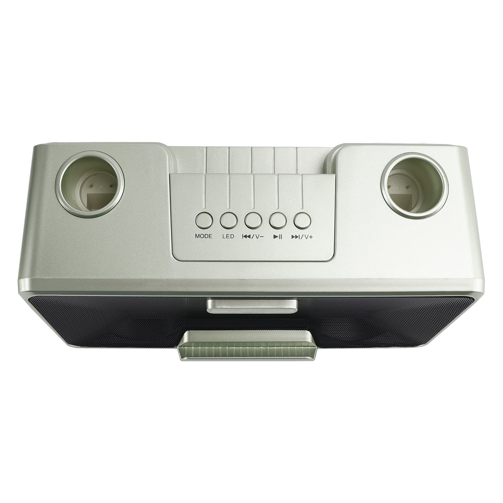 Wireless Bluetooth Dual Microphone Karaoke All-In-One Speaker for Home Outdoor