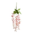 thumbnail image 2 of DAMAI 3 Strands Silk Blue Wisteria Artificial Flowers, 21.6 Inch Silk Flowers, Fake Wisteria Floral Hanging Plant Garlandfor Wall, Home, Garden, Wedding Decor, 2 of 6