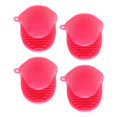 thumbnail image 1 of 2x 1 par de de horno de silicona de aismiento térmico guantes de silicona para horno de cocina empuñaduras de guantes de Soledad Mitones de horno de silicona para cocina, 1 of 10