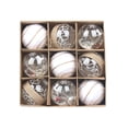 thumbnail image 1 of Bolas navideñas brillantes Bearachild similares a vidrio 8 cm paquete de 9, 1 of 6