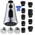 thumbnail image 1 of Kitchen Faucet Head Replacement,Pull Down Kitchen Spray Head Sink Spray-Nozzle, 1 of 6