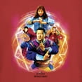 thumbnail image 2 of Junior's Marvel Doctor Strange in the Multiverse of Madness Powerful Heroes  Graphic Tee Red 2X Large, 2 of 3