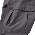 thumbnail image 6 of YLSDY Men's Flex Ripstop Tactical Pants, Water Resistant Stretch Cargo Pants, Lightweight EDC Hiking Work Pants Gray XXXL, 6 of 7