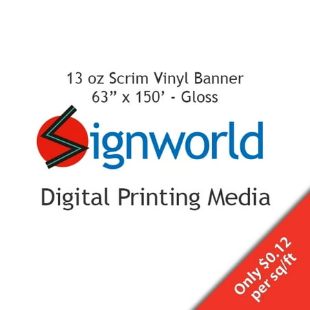 Scrim Vinyl - 13 oz Scrim Vinyl Banner - 63
