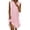 Pink 260610#2, variant on YuXingFu Womens Cotton Dresses Casual Mid-Length Crew Neck Plus Size Womens Dress Sleeveless Seersucker Casual Summer Light Blue S