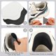 thumbnail image 4 of Kit de parches para reparación de tacones de zapatos, parche de reparación de agujeros para zapatillas, parche autoadhesivo para prevención de desgaste del talón, 8 pares, 4 of 5