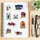 thumbnail image 4 of 50 Pcs Marvel Super Hero Spider Man Graffiti Sticker Guitar Costume Onesize 50Pcs, 4 of 5
