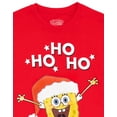thumbnail image 2 of SpongeBob SquarePants T-Shirt Rouge à Manches Courtes pour Hommes, 2 of 7