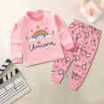 thumbnail image 2 of UAYOTSE Toddler Baby Boys Girls Pajamas Cotton 2 Piece Short Sleeve Pjs Kids Summer Sleepwear Clothes Set 12Months-10Years ,Sizes 12-18 Months, 2 of 4