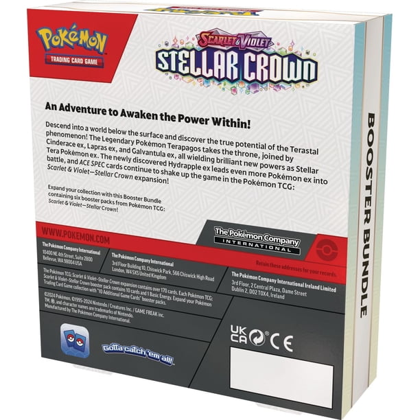 Pokémon TCG: Scarlet & Violet—Stellar Crown Booster Bundle