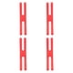 thumbnail image 1 of 4 bandas elásticas de silicona de 12,3 cm x 2,3 cm, multifuncionales. Rojo, 1 of 9