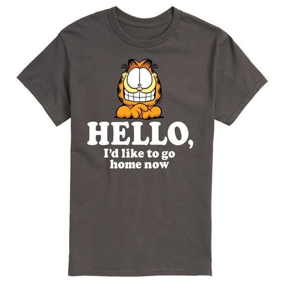 Garfield - Hello Go Home Now - Men's Short Sleeve Graphic T-Shirt