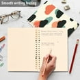 thumbnail image 4 of FORMRS 1-Subject Spiral Notebook 8" x 5" College Ruled 60 Refillable Sheet A5 Hard Cover, Simple Clouds, 4 of 7