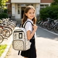 thumbnail image 4 of Cute Ita Bag Backpack, Aesthetic Large Capacity Daypack with Pin Display Window, Versatile Travel Backpack for Conventions, Everyday Use, and Streetwear Style, 4 of 7