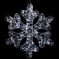 thumbnail image 4 of Northlight LED Lighted Twinkle Snowflake Outdoor Christmas Decoration - 23.5" - Cool White, 4 of 9
