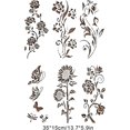 thumbnail image 5 of Large Flower Stencils,Floral Designs Stencil - Floor Decor Floral Stencils for, 5 of 5