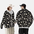 thumbnail image 4 of Lsque Daisy Pattern UPF 50+ Lightweight Sun Protection Men's Women's Long Sleeve Shirt, Hoodie Performance -Large, 4 of 7