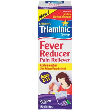 Triaminic Grape Flavor Children's Syrup, 4 oz