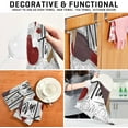 thumbnail image 3 of Bottle Glass Cork Corkscrew Tea Towels Set of 1 Wine Time Kitchen Dish Cloth with Hanging Loop, 18"x28"Lint-Free Absorbent Towel for Kitchen Drying Wiping and Cleaning, 3 of 6