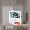 thumbnail image 3 of Temporizador de cocina digital Temporizador magnético de cuenta regresiva con alarma fuerte y pantalla LCD grande, reloj temporizador digital Temporizadores de cocina de 99 horas, 3 of 5