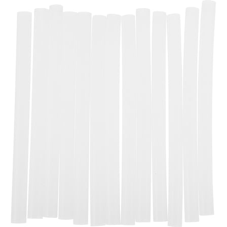 Homoyoyo 100Pcs Strong Adhesive Glue Stick Cylindrical Hot Melt Glue for DIY Craft Projects