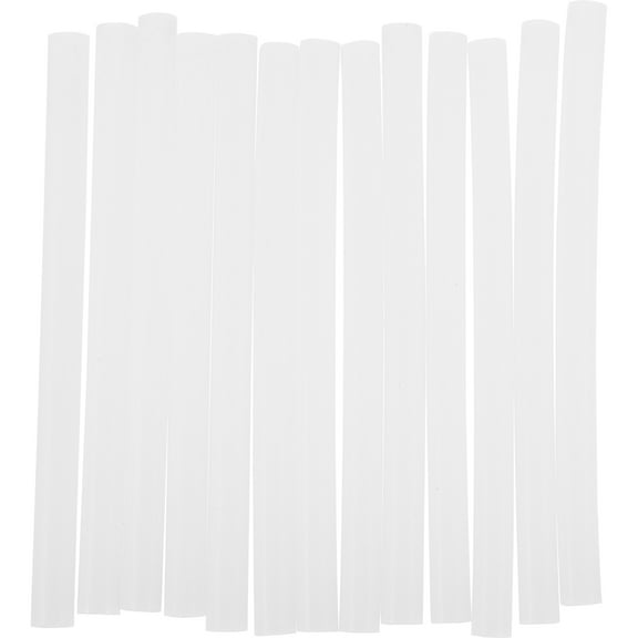 Homoyoyo 100Pcs Strong Adhesive Glue Stick Cylindrical Hot Melt Glue for DIY Craft Projects