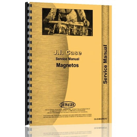 Case American Bosch Magneto Service Manual