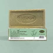 Kalliston | OLIVE SOAP with SAGE LEAF & SAGE EXTRACT | Olive Soaps with Herbs Collection | For Detoxifying & Cleansing | FREE PUMICE STONE | Born in Greece | 200g each soft bar | Pack of 2