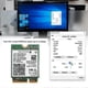 thumbnail image 4 of AX211NGW+Dual Antenna WiFi 6E M.2 Key E CNVio2 2.4Ghz/5Ghz Wireless Network Card 802.11Ac Bluetooth, 4 of 5