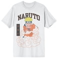 thumbnail image 7 of Naruto Classic Naruto Cloud Crew Neck Short Sleeve Men's White T-shirt-Medium, 7 of 7