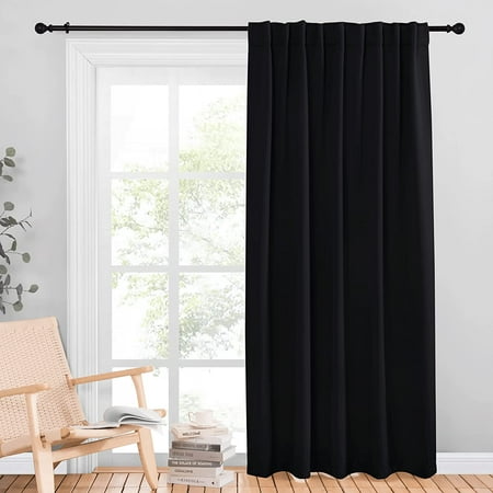 Patio Door Curtain Slider Blind, Curtains For Sliding Glass Doors With Vertical Blinds