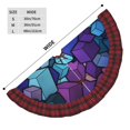 thumbnail image 4 of Lsque Geometry Dash for Christmas Tree Skirt, Merry Christmas Tree Skirt Collar, Xmas Holiday Decoration-36", 4 of 7