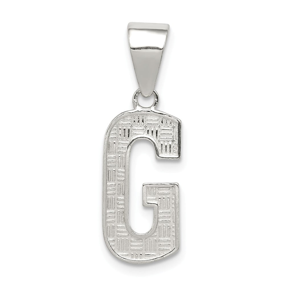 FB Jewels Solid Sterling Silver G Charm FB Jewels Solid Sterling Silver G Charm