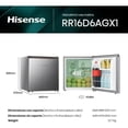 thumbnail image 2 of Combo de Frigobar Hisense 1.6 pies RR16D6AGX + Licuadora Ufesa Vaso de Vidrio 1.5 Litros BS7020-MG5294 + Exprimidor de Cítricos Ufesa EX7120-AC5315, 2 of 4