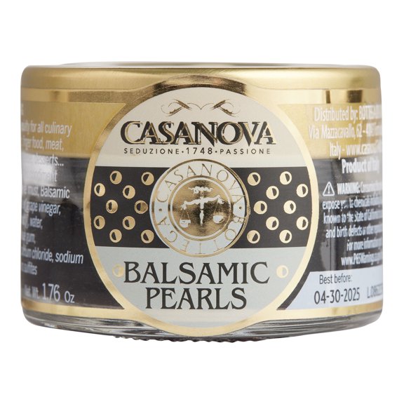 Casanova Balsamic Vinegar Pearls 1.76 oz Pack of 4