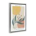 thumbnail image 4 of Stupell Industries French Botanical Poster Botanical & Floral Painting Gray Floater Framed Art Print Wall Art, 17 x 25, 4 of 10