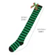 thumbnail image 5 of B 2 Pares De Calcetines Navideños, Medias Largas A Rayas, 5 of 8