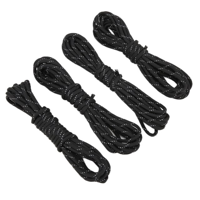 Guyline Cuerda Para Tienda, Cuerda Paracord A Prueba De Humedad Anticorrosión A Prueba De Humedad Conveniente Fuerte Duradero Para Exteriores Para Senderismo Para Acampar Higoodz Otros