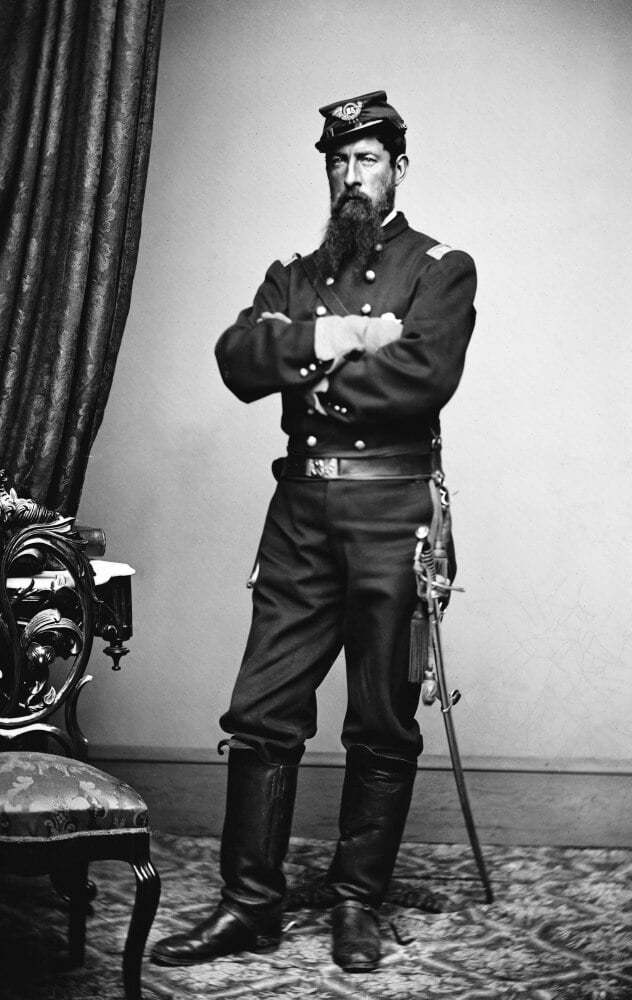 Civil War Union Soldier. /Nlieutenant Colonel H.F. Savage Of New York