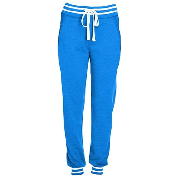 J. America Women's Relay Joggers, Royal (Medium)