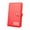 Red-B, variant on A5 PU Leather Money Organizer Checkbook Holder Bill Tracker Coupon Wallet with 40 Sheets Deposit Holder and 24 Card Slots, Buckle Bill Book