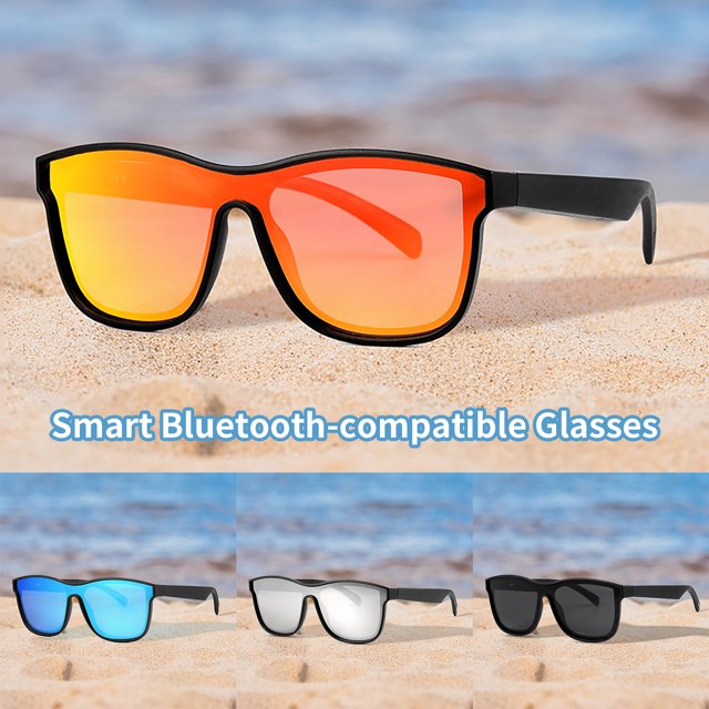 Twowood auricular KY Smart Glass Multifuncional High Fidelity Long Standby Time Protección ocular True Wireless Estéreo Audio Gafas de sol para conducir
