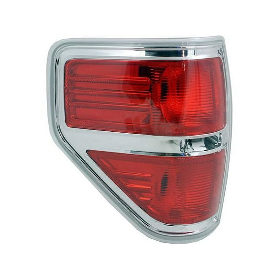 Left Driver Side Tail Light Assembly - Compatible with 2009 - 2014 Ford F-150 2010 2011 2012 2013