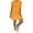 Orange, variant on Women s Casual Dress for Everyday Wear Featuring Loose Fit and Short Sleeve V-Neck Summer Style Blue 3XL